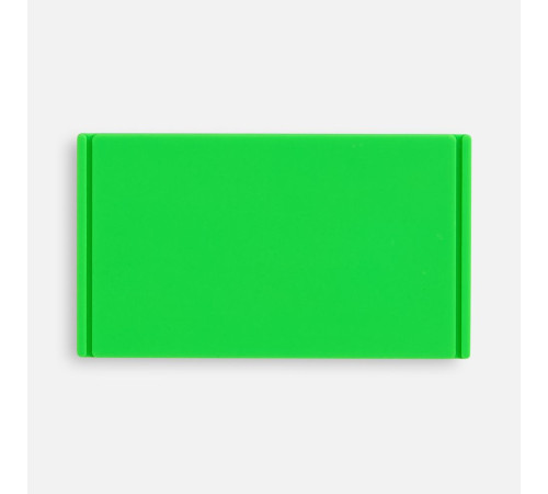 Лейбл из ПВХ Dzeta, M, зеленый неон