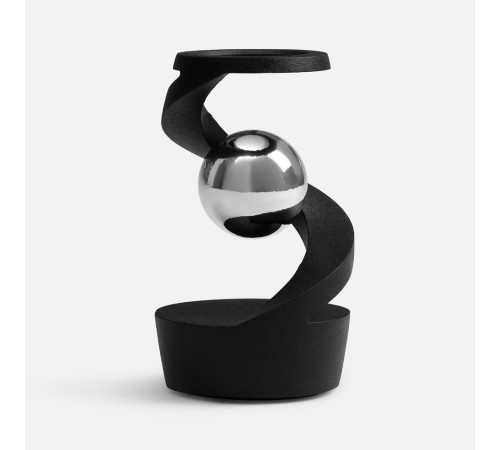 Настольный антистресс Mindflow, черный с серебристым