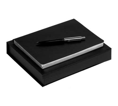 Набор Nebraska Flex, черный с серебристым