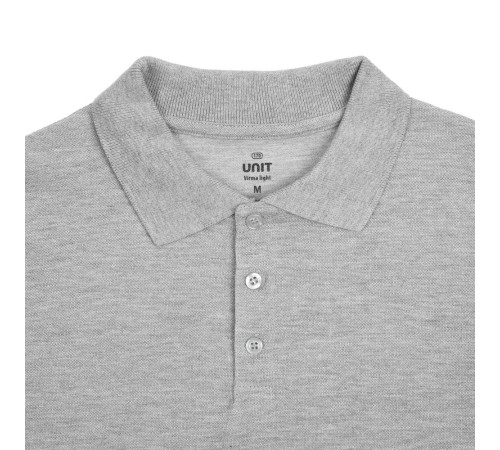 Рубашка поло мужская Virma Light, серый меланж