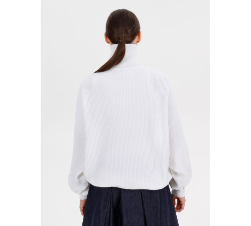 Джемпер Siluetti Birne, молочно-белый