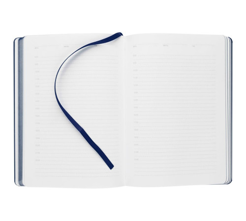 Ежедневник New Factor, недатированный, темно-синий