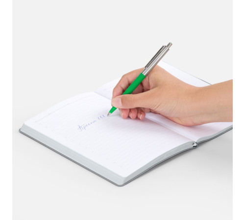 Ручка шариковая Senator Point Metal, ver.2, зеленая