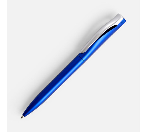 Ручка шариковая Pin Silver, синий металлик