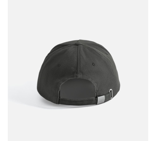 Бейсболка Long Beach, серая с оранжевым