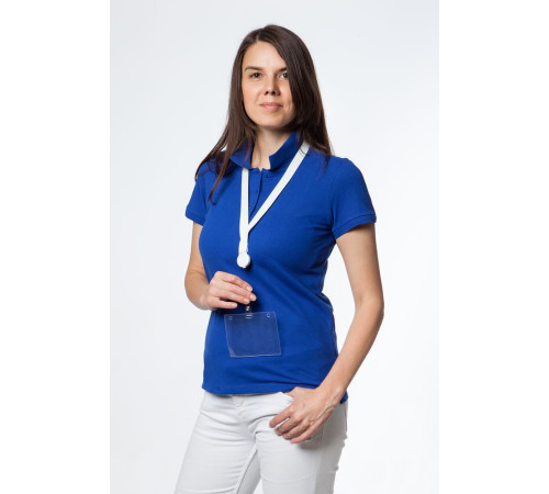 Лента для бейджа с ретрактором Retract, белая