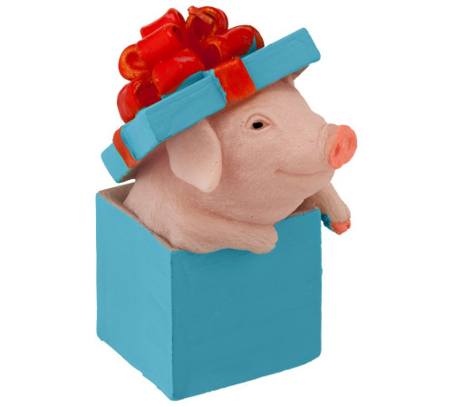 Свеча «Сюрприз», синяя