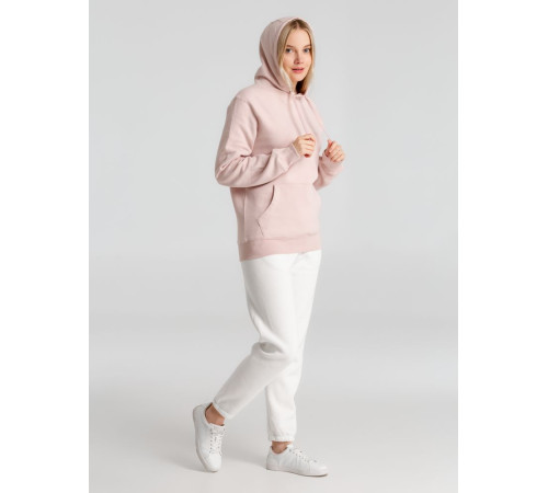 Толстовка с капюшоном унисекс King, розовая