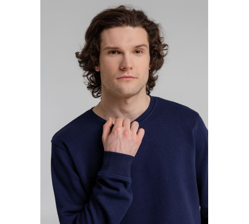 Свитшот унисекс BNC Inspire (Organic), темно-синий