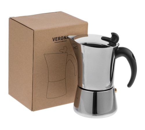 Гейзерная кофеварка Verona, в коробке