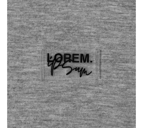 Лейбл из ПВХ Dzeta, S, прозрачный