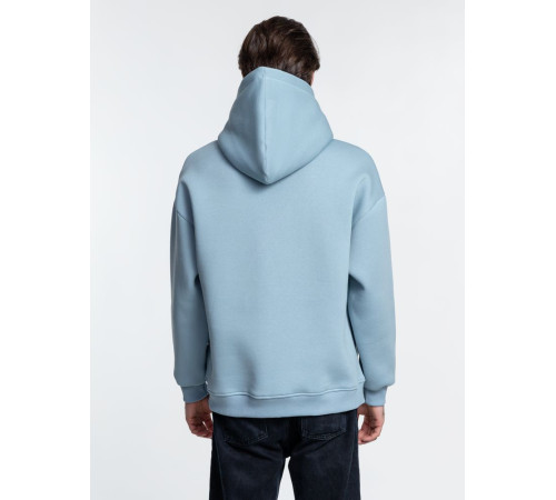 Худи Kulonga Oversize, серо-голубое