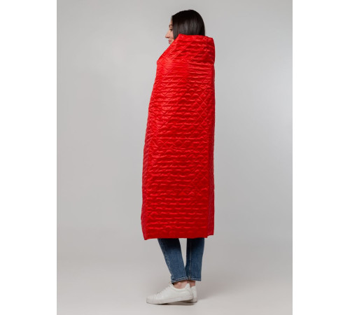 Плед-пончо для пикника SnapCoat, красный