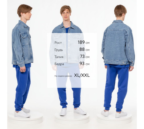 Куртка джинсовая O2, голубая