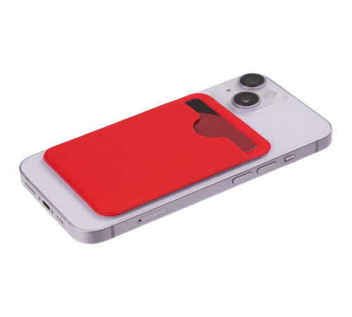 Чехол для карты на телефон Devon, красный