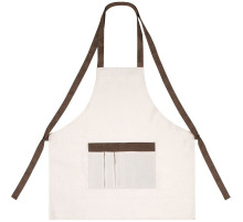 Фартук Settle In, светло-бежевый (молочный)