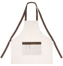 Фартук Settle In, светло-бежевый (молочный)