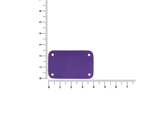 Лейбл Latte, S, фиолетовый