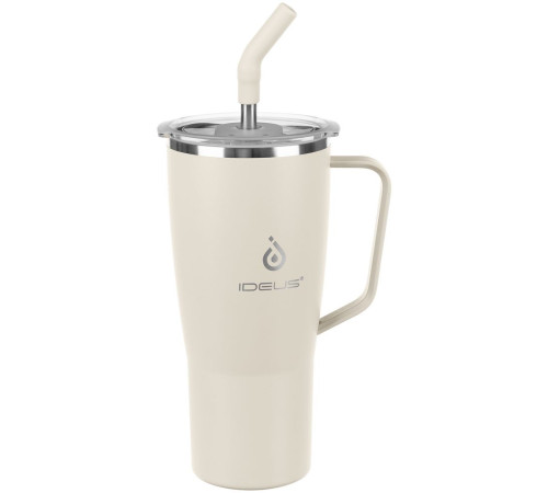 Термостакан Kasumigaoka, белый (молочный)