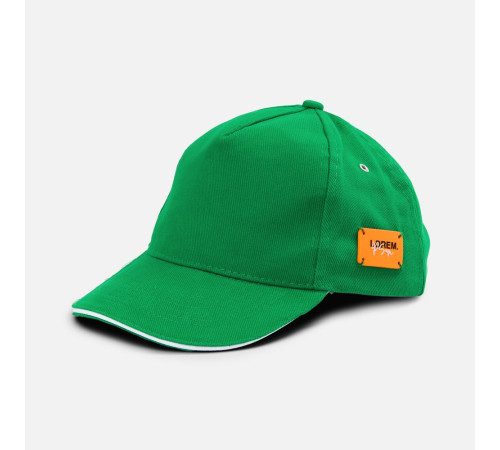 Лейбл из ПВХ Kreta, S, оранжевый неон