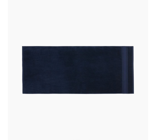 Полотенце махровое Terrychic, среднее, темно-синее