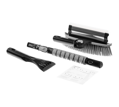 Автомобильная мультифункциональная щетка Severus Scrape, серая