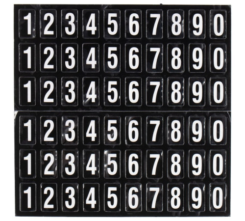 Парковочная визитка Litera Solar, черная