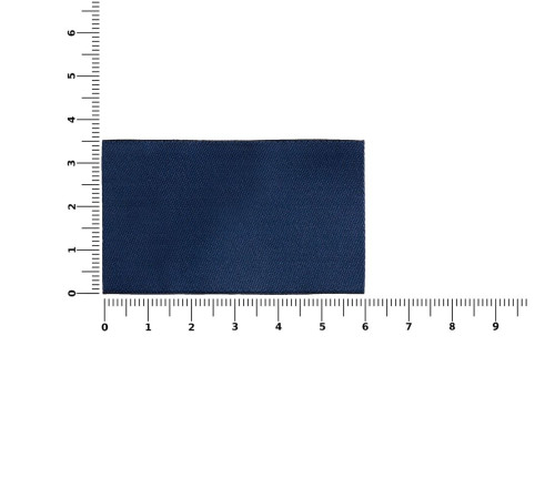 Лейбл тканевый Epsilon, M, темно-синий