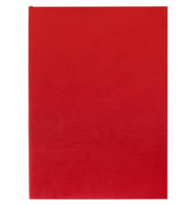 Ежедневник Flat Light, недатированный, красный