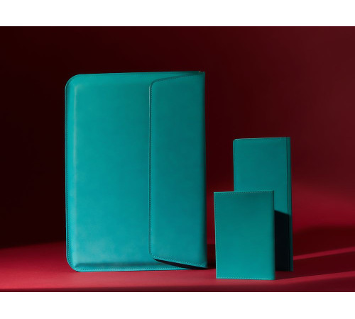 Чехол для ноутбука Nubuk, бирюзовый