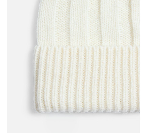 Шапка Bellish, белая (ванильная)