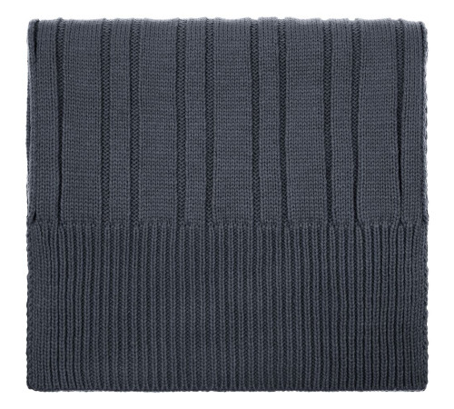 Шарф Knit Beat, серый (графит)