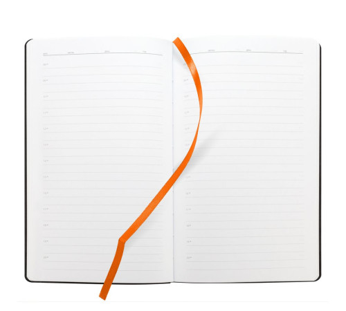 Ежедневник Knit, недатированный, оранжевый