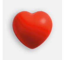 Антистресс «Сердце», красный