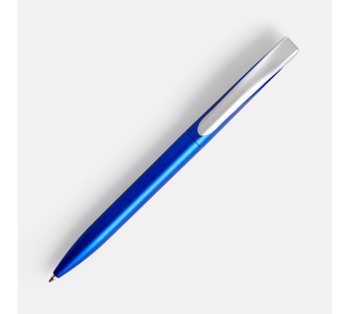 Ручка шариковая Pin Silver, синий металлик