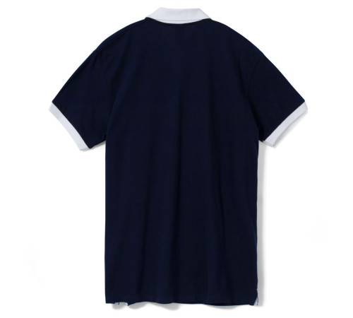 Рубашка поло Prince 190, темно-синяя с белым