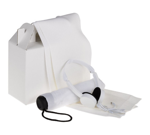 Коробка In Case S, ver.2, белая с крафтовым оборотом