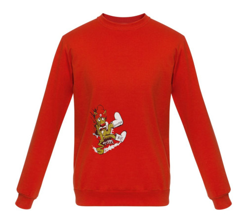 Толстовка «Ну, накати!», красная