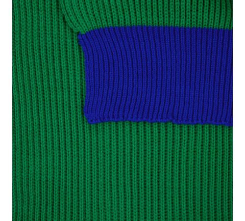 Шарф Snappy, зеленый с синим