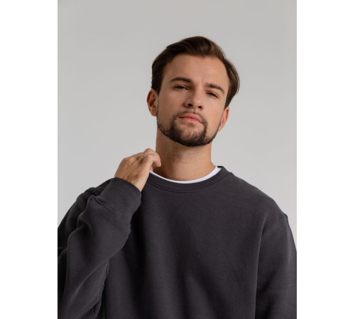 Свитшот унисекс King, темно-серый