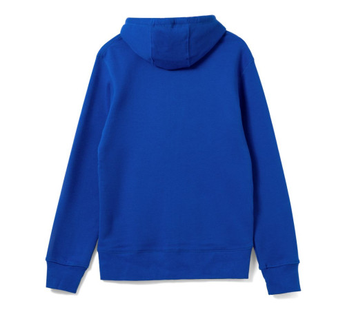 Толстовка на молнии с капюшоном унисекс King, ярко-синяя