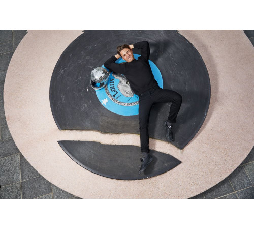 Толстовка ID.002 темно-синяя