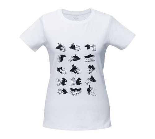 Футболка женская «Неочевидное»