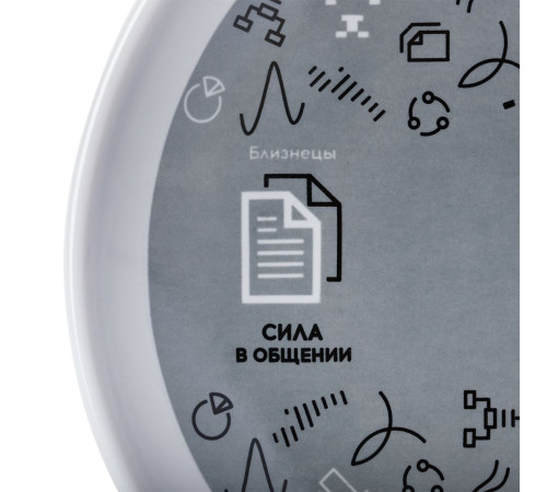 Тарелка наградная «Бизнес-зодиак. Близнецы»