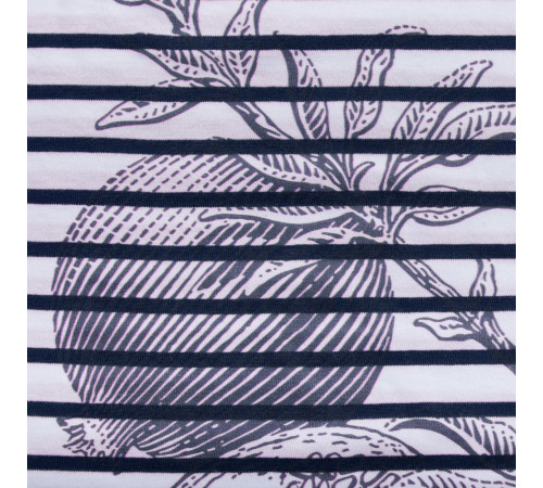 Футболка женская Grand Granat, белая с синим