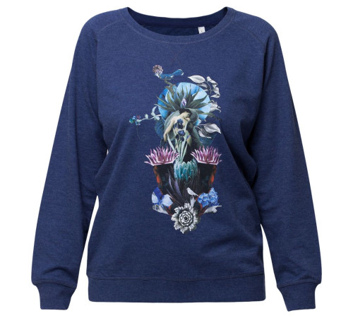 Толстовка Beauty Sleep, синий меланж