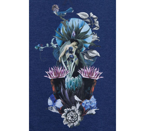 Толстовка Beauty Sleep, синий меланж