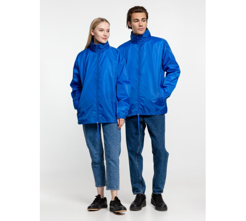Ветровка унисекс Shift, ярко-синяя