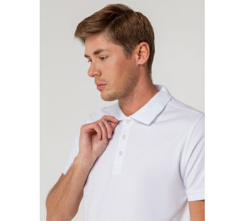 Рубашка поло мужская Virma Stretch, белая