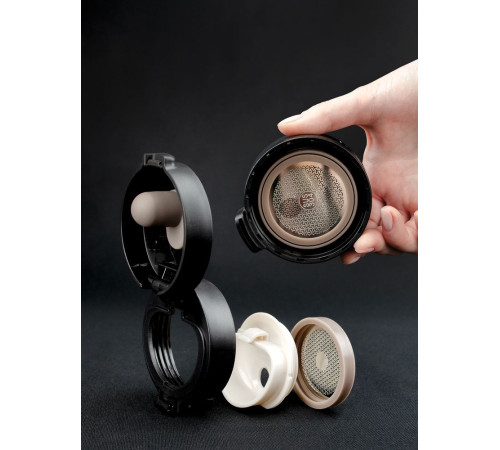 Термостакан с ситечком No Leak Infuser, черный